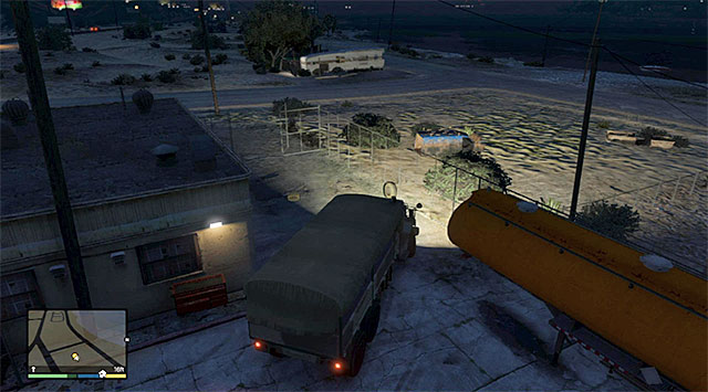The place where the mission ends - 52: Military Hardware - Main missions - Grand Theft Auto V - Game Guide and Walkthrough
