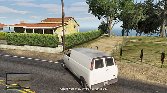The place where Franklin drops off - 54: The Paleto Score - Main missions - Grand Theft Auto V - Game Guide and Walkthrough