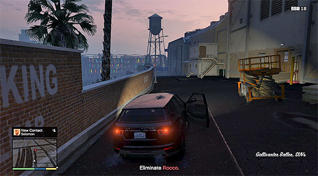 The SUV that you need to use for the pursuit - 62: The Ballad of Rocco - Main missions - Grand Theft Auto V - Game Guide and Walkthrough