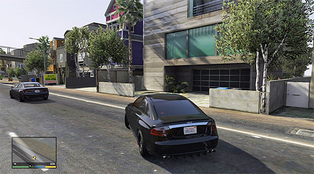 Keep within a safe distance from the car you follow - 63: Cleaning Out the Bureau - Main missions - Grand Theft Auto V - Game Guide and Walkthrough