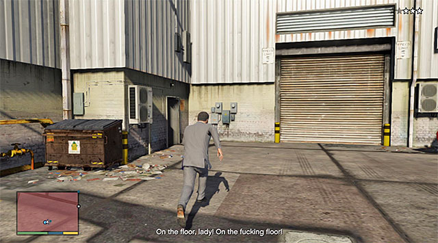 You need to enter the building - 71: Legal Trouble - Main missions - Grand Theft Auto V - Game Guide and Walkthrough