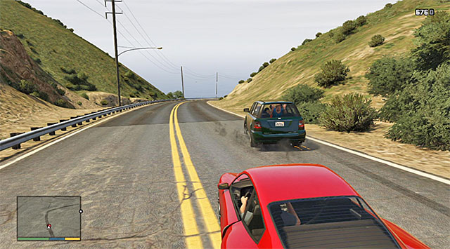 Lay down fire on the car but do not wound any of the passengers - Additional mission: Parenting 101 - Main missions - Grand Theft Auto V - Game Guide and Walkthrough
