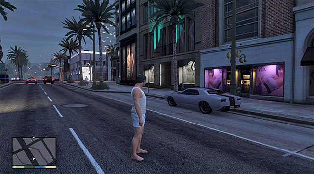 Do not worry about the fact that, on the world map, the exact location is not displayed, because you will have no problems finding it anyways - 77: Gauntlet - Rockford Hills - Main missions - Grand Theft Auto V - Game Guide and Walkthrough