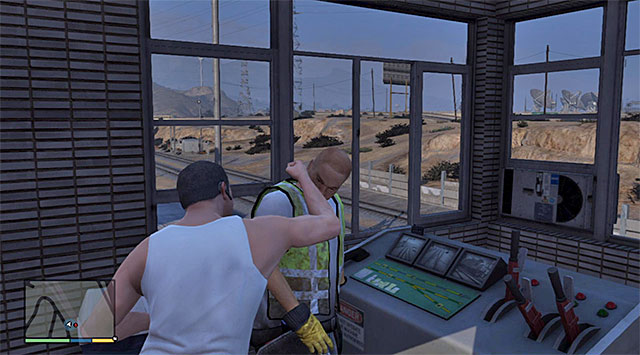 The starting point for this mission is the railway station located on the east of the map, right next to the highway and the quarry - 82: Sidetracked - Main missions - Grand Theft Auto V - Game Guide and Walkthrough