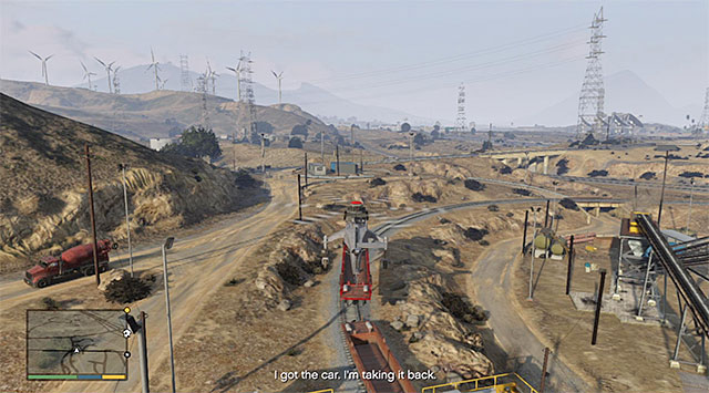 One of the empty railway cars - 82: Sidetracked - Main missions - Grand Theft Auto V - Game Guide and Walkthrough