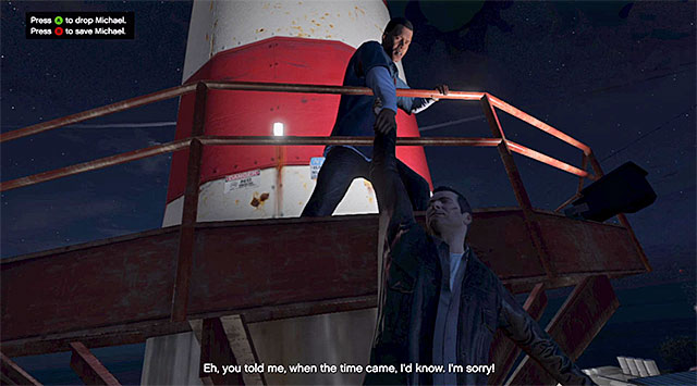 Regardless of your decision, Michael will die - Ending B: The Times Come - Main missions - Grand Theft Auto V - Game Guide and Walkthrough