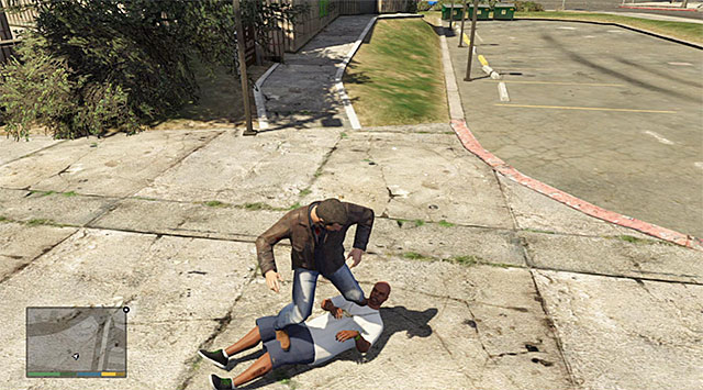 I recommend that you first cut to Michael, because his target (Stretch) is located within the shortest distance of the foundry, in the Strawberry district - Ending C: The Third Way - Main missions - Grand Theft Auto V - Game Guide and Walkthrough