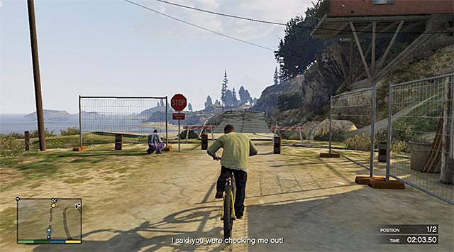 The second part to the triathlon is a mountain bike race - Exercising Demons - Franklin - Strangers and Freaks missions - Grand Theft Auto V - Game Guide and Walkthrough