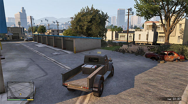 The place where the mission ends - Grass Roots - The Pickup - Strangers and Freaks missions - Grand Theft Auto V - Game Guide and Walkthrough