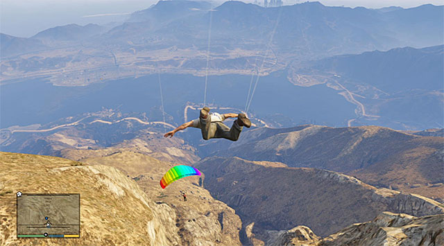 Dont forget to open the parachute! - Maude: Glenn Scoville - Strangers and Freaks missions - Grand Theft Auto V - Game Guide and Walkthrough