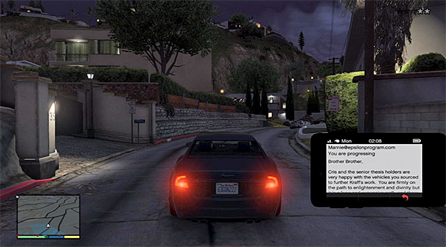 You need to deliver all of the stolen means of transport to the garage adjacent to one of the estates in the central Vinewood - Assuming the Truth - Strangers and Freaks missions - Grand Theft Auto V - Game Guide and Walkthrough
