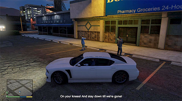 You can help the robbers, leave them to their fate or kill them - Getaway driver - Random events - Grand Theft Auto V - Game Guide and Walkthrough
