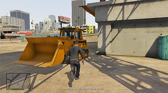 The bulldozer - Construction site accident - Random events - Grand Theft Auto V - Game Guide and Walkthrough