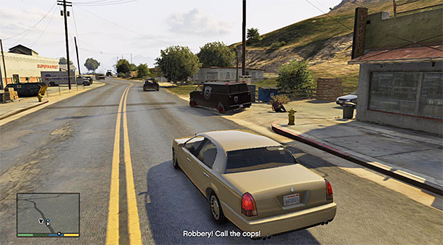 You need to stop the thieves and retrieve the money that they have stolen - Chase thieves country (1-2) - Random events - Grand Theft Auto V - Game Guide and Walkthrough