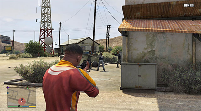 Eliminate the two bikers - Countryside gang fight - Random events - Grand Theft Auto V - Game Guide and Walkthrough