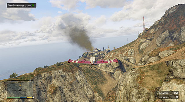 Look out for the drop zone - McKenzie Field Hangar - Property missions - Grand Theft Auto V - Game Guide and Walkthrough