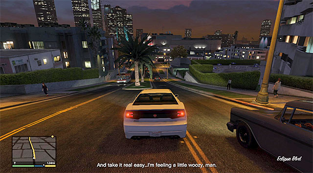 Do not drive too fast and try not to bump into anything - Downtown Cab Co. - Property missions - Grand Theft Auto V - Game Guide and Walkthrough