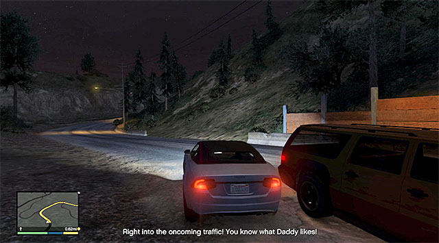 Perform dangerous maneuvers on your way to the destination point - Downtown Cab Co. - Property missions - Grand Theft Auto V - Game Guide and Walkthrough