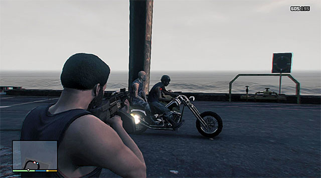 You need to attack successive bikers - Downtown Cab Co. - Property missions - Grand Theft Auto V - Game Guide and Walkthrough