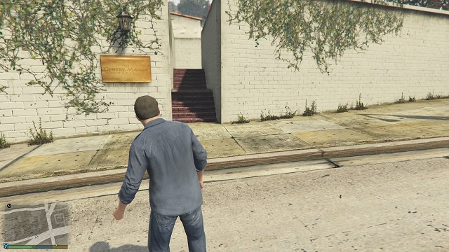 Entrance to this part of the hotel. - Inscriptions - Murder Mystery - Grand Theft Auto V - Game Guide and Walkthrough
