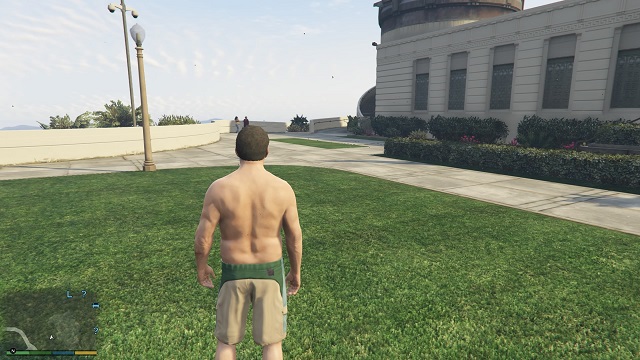 Path leading to the inscription. - Inscriptions - Murder Mystery - Grand Theft Auto V - Game Guide and Walkthrough