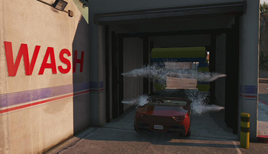 Shines bright like a diamond. - Car wash - Services - Grand Theft Auto V - Game Guide and Walkthrough