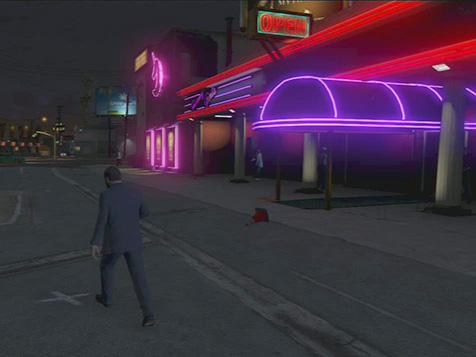 Entrance to the Strip Club. - Strip Clubs - Entertainment - Grand Theft Auto V - Game Guide and Walkthrough