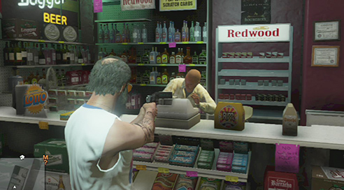 Give your money! - Shops to rob - Shopping - Grand Theft Auto V - Game Guide and Walkthrough