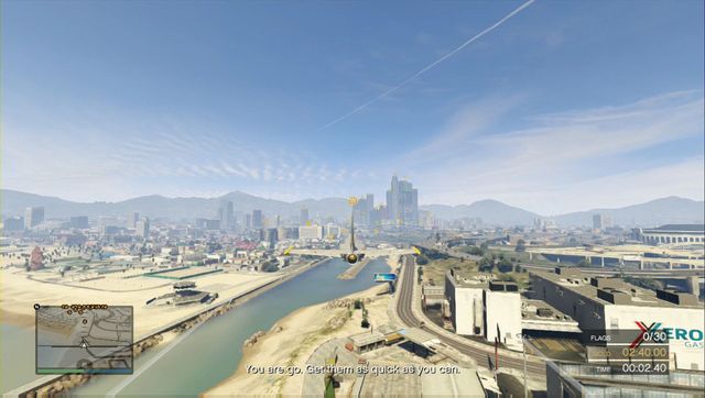 Dont worry about time if you are aiming for bronze. - Lessons 6-10 - San Andreas Flight School (DLC) - Grand Theft Auto V - Game Guide and Walkthrough