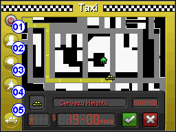 Once you've completed the 'Pursuit Farce' mission you get access to invaluable services offered by cab drivers - The Basics - Cabs - The Basics - Grand Theft Auto: Chinatown Wars - Game Guide and Walkthrough