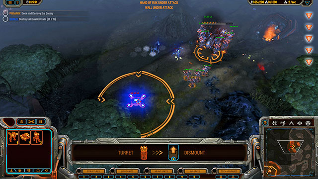 Mother Goo requires resources to function - Mission 5 - Crash Site - The Beta campaign - Grey Goo - Game Guide and Walkthrough