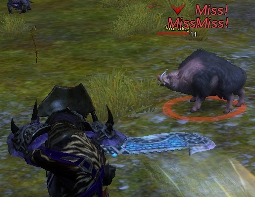 Bad positioning during the encounter may cause a miss. - Damage - Basics - Guild Wars 2 - Game Guide and Walkthrough