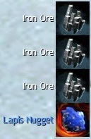 A precious stone mined while collecting the iron ore. - Materials - resources - Crafting - Guild Wars 2 - Game Guide and Walkthrough