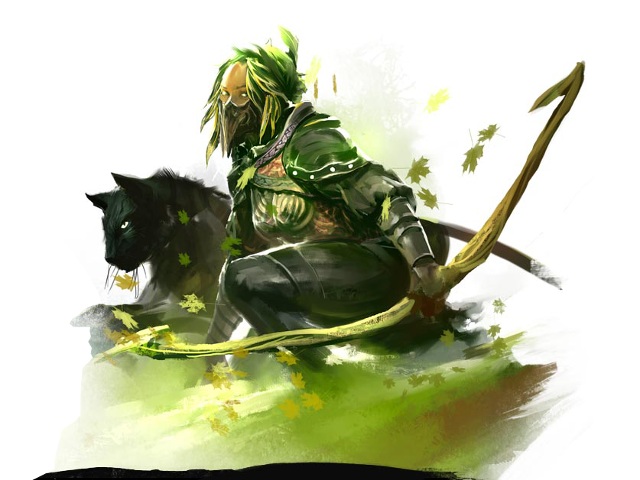Hunter is a one of the most mobile hero in the game, who is perfect both in melee and distance - Hunter - Classes - Guild Wars 2 - Game Guide and Walkthrough