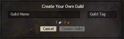 Creating new guilds is easy and quick. - Introduction - Guilds - Guild Wars 2 - Game Guide and Walkthrough