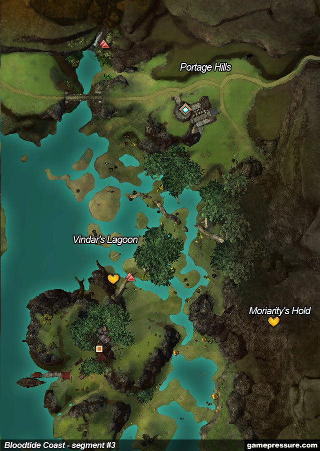 4 - Bloodtide Coast - Maps - Guild Wars 2 - Game Guide and Walkthrough