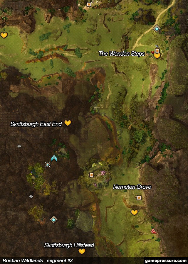 4 - Brisban Wildlands - Maps - Guild Wars 2 - Game Guide and Walkthrough
