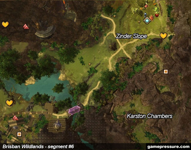 7 - Brisban Wildlands - Maps - Guild Wars 2 - Game Guide and Walkthrough