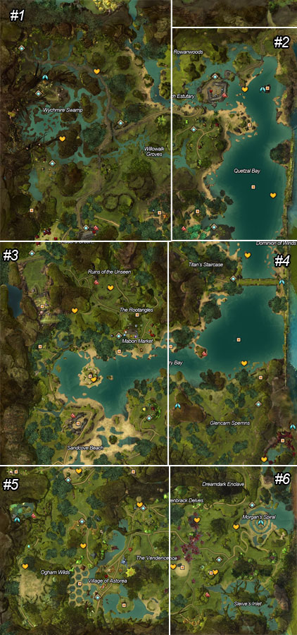 1 - Caledon Forest - Maps - Guild Wars 2 - Game Guide and Walkthrough