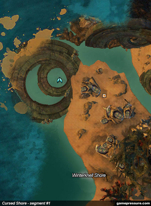 2 - Cursed Shore - Maps - Guild Wars 2 - Game Guide and Walkthrough