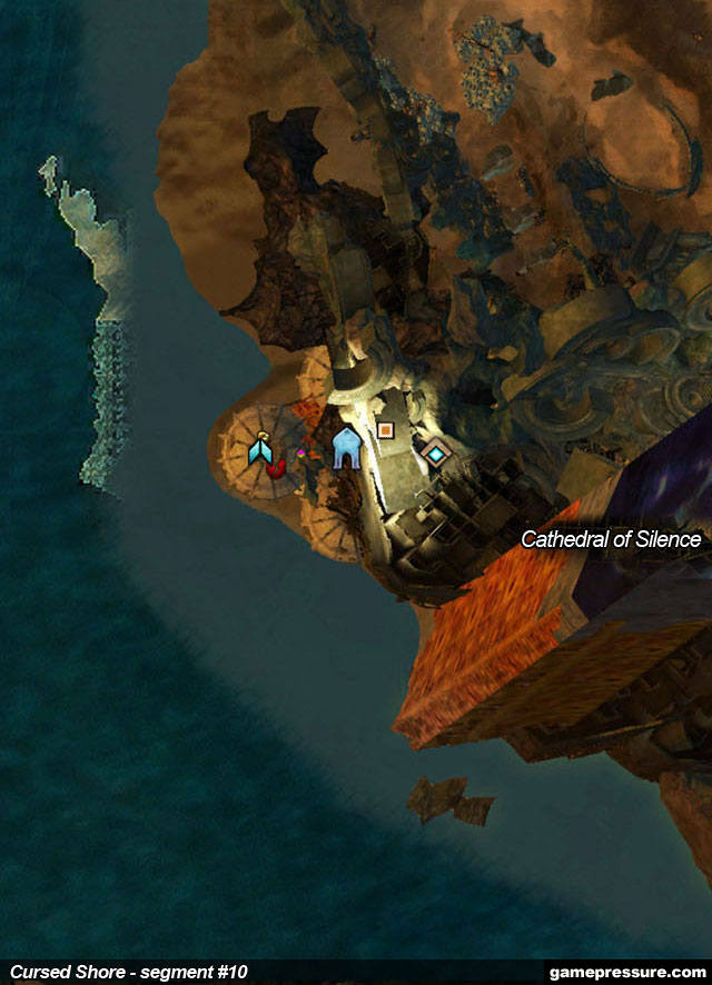 11 - Cursed Shore - Maps - Guild Wars 2 - Game Guide and Walkthrough