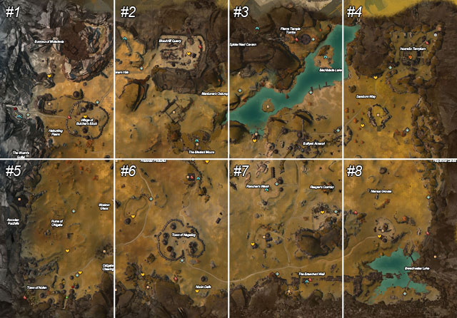 1 - Diessa Plateau - Maps - Guild Wars 2 - Game Guide and Walkthrough