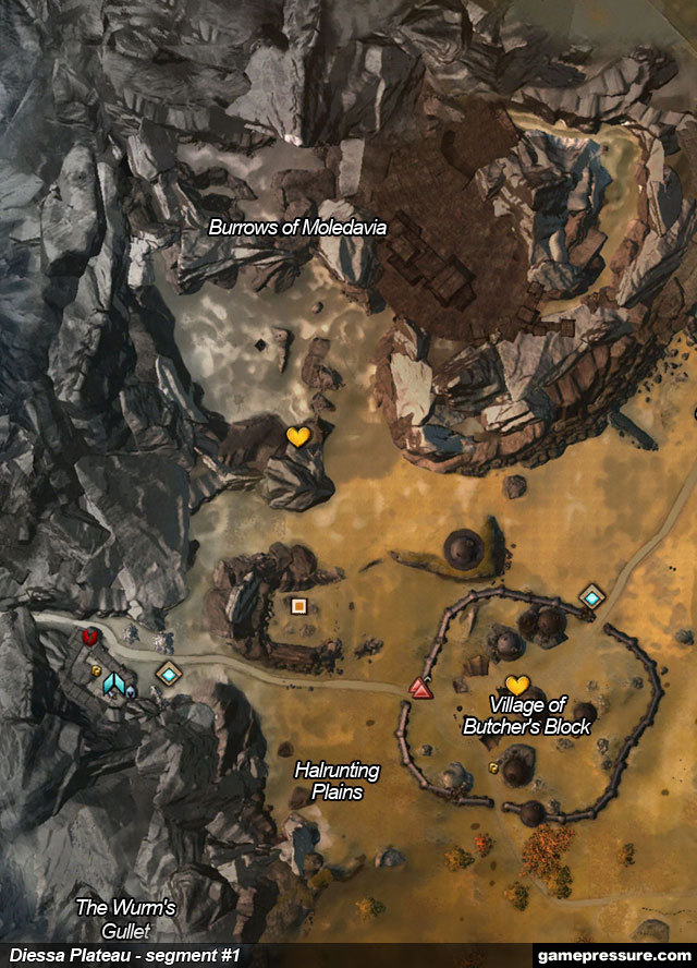 2 - Diessa Plateau - Maps - Guild Wars 2 - Game Guide and Walkthrough
