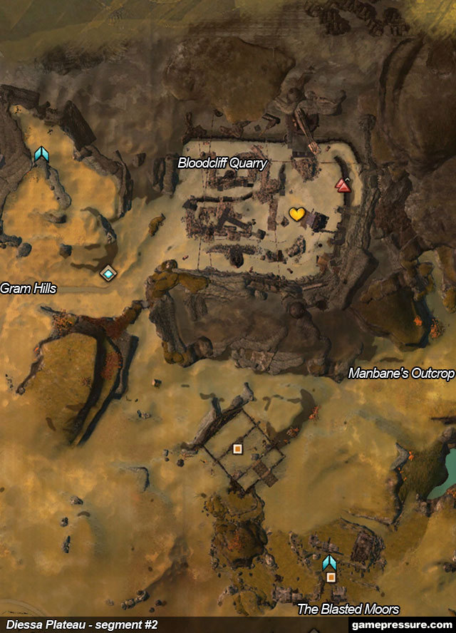 3 - Diessa Plateau - Maps - Guild Wars 2 - Game Guide and Walkthrough
