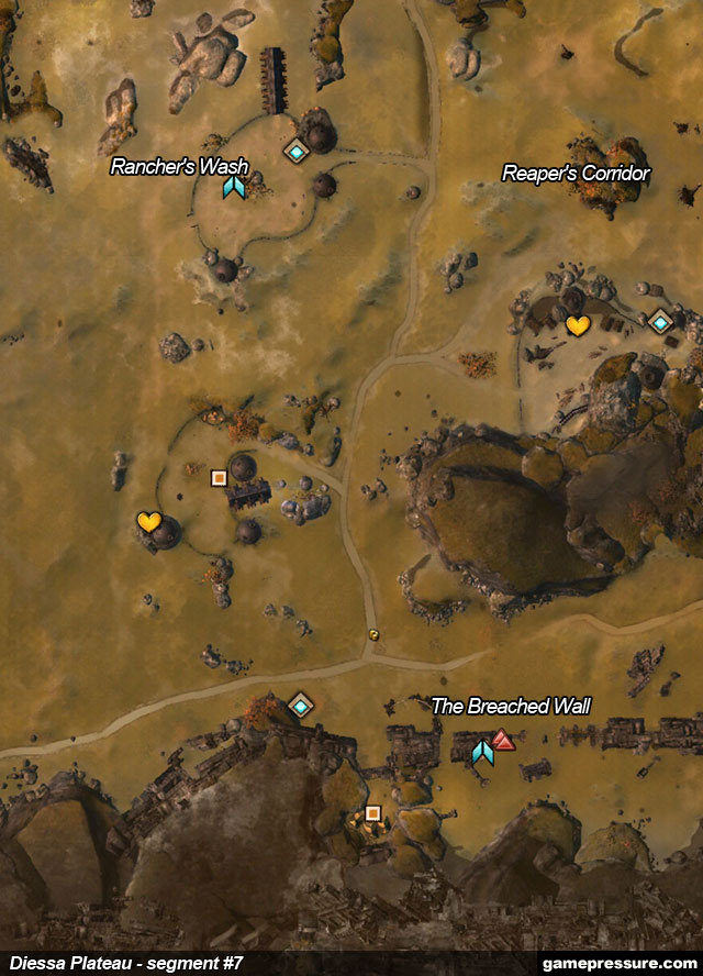 8 - Diessa Plateau - Maps - Guild Wars 2 - Game Guide and Walkthrough