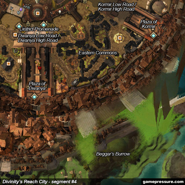 5 - Divinity's Reach City - Maps - Guild Wars 2 - Game Guide and Walkthrough