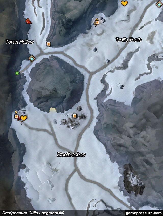 5 - Dredgehaunt Cliffs - Maps - Guild Wars 2 - Game Guide and Walkthrough
