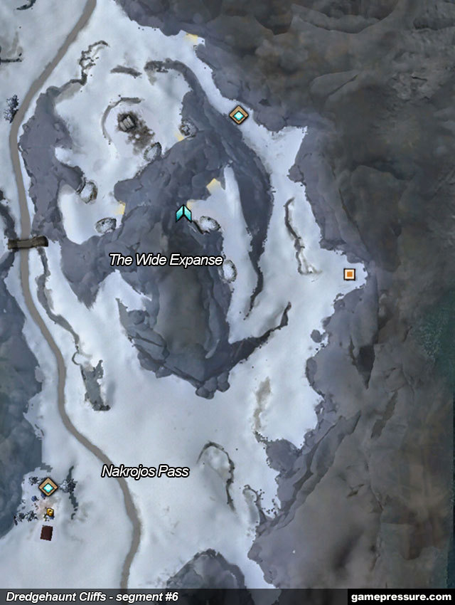 7 - Dredgehaunt Cliffs - Maps - Guild Wars 2 - Game Guide and Walkthrough