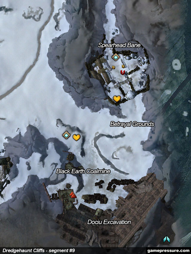 9 - Dredgehaunt Cliffs - Maps - Guild Wars 2 - Game Guide and Walkthrough