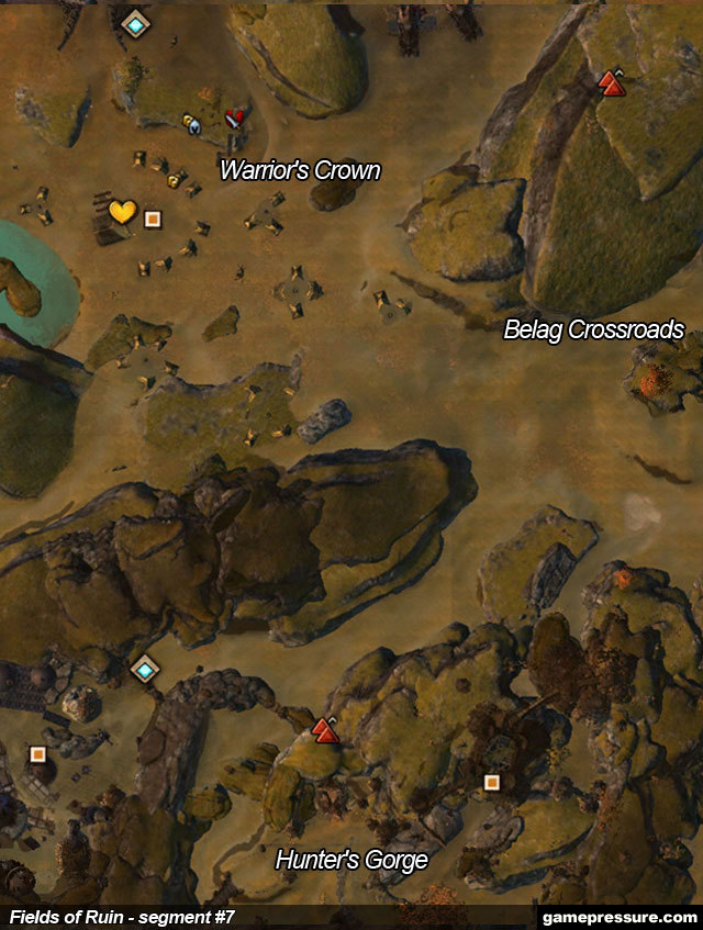 8 - Fields of Ruin - Maps - Guild Wars 2 - Game Guide and Walkthrough